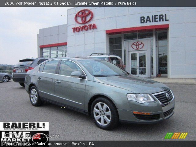 2006 Volkswagen Passat 2.0T Sedan in Granite Green Metallic