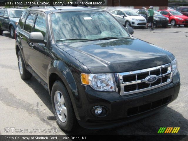 2012 Ford Escape Limited in Ebony Black