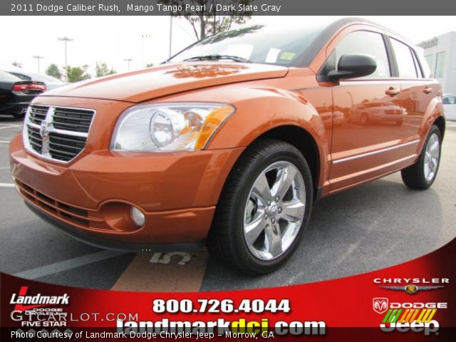 2011 Dodge Caliber Rush in Mango Tango Pearl