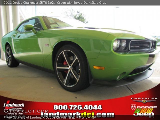 2011 Dodge Challenger SRT8 392 in Green with Envy