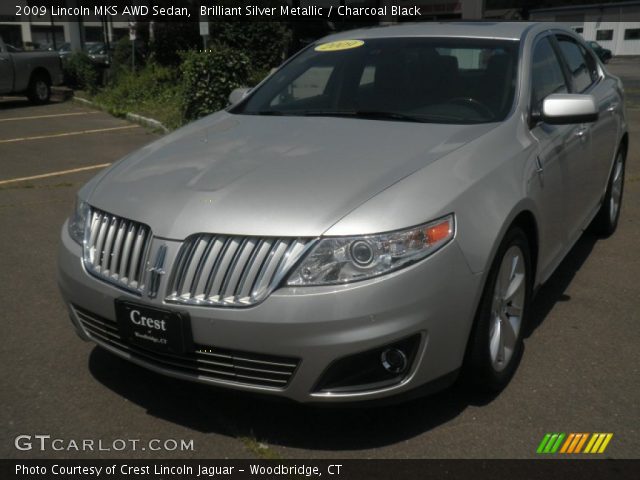 2009 Lincoln MKS AWD Sedan in Brilliant Silver Metallic