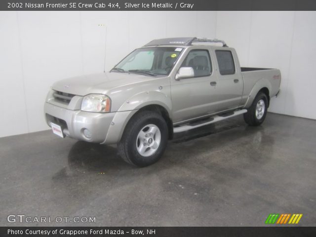 2002 Nissan Frontier SE Crew Cab 4x4 in Silver Ice Metallic