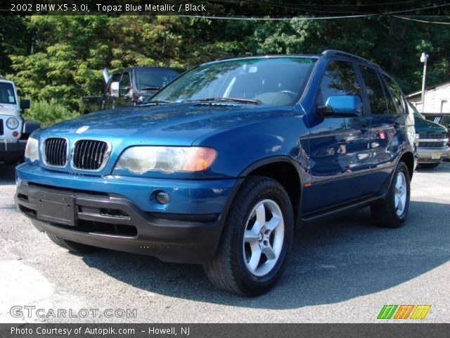 2002 BMW X5 3.0i in Topaz Blue Metallic