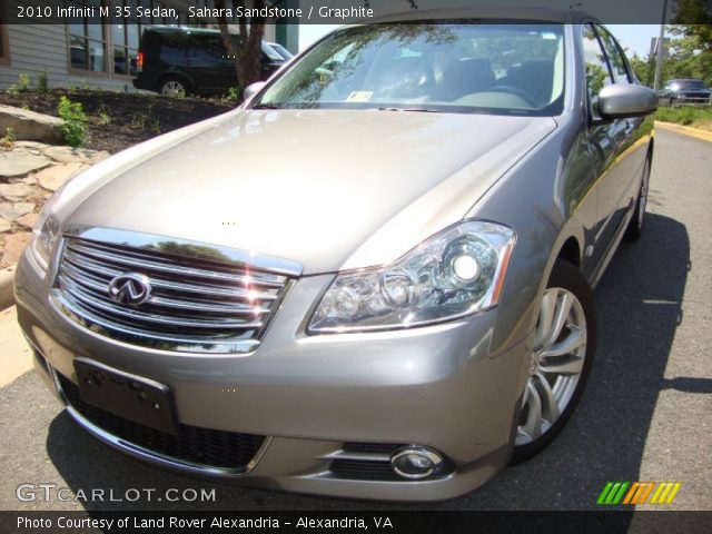 2010 Infiniti M 35 Sedan in Sahara Sandstone