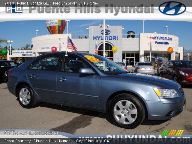 2010 Hyundai Sonata GLS in Medium Silver Blue