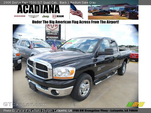 2006 Dodge Ram 2500 SLT Quad Cab in Black