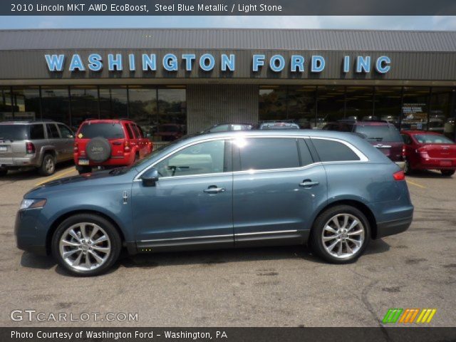 2010 Lincoln MKT AWD EcoBoost in Steel Blue Metallic
