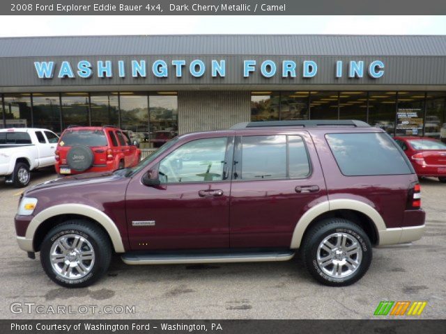 2008 Ford Explorer Eddie Bauer 4x4 in Dark Cherry Metallic