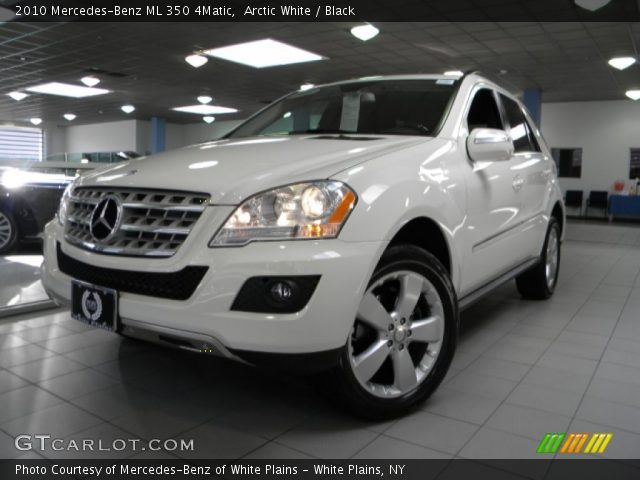 2010 Mercedes-Benz ML 350 4Matic in Arctic White