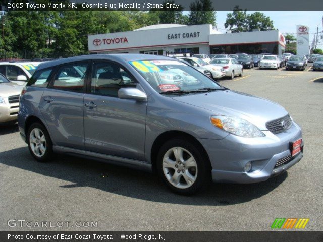 2005 Toyota Matrix XR in Cosmic Blue Metallic
