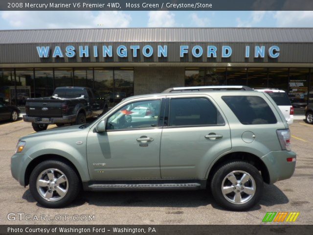 2008 Mercury Mariner V6 Premier 4WD in Moss Green