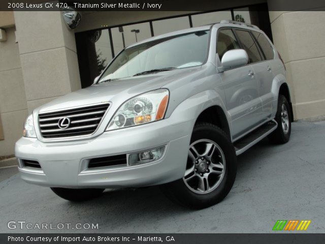 2008 Lexus GX 470 in Titanium Silver Metallic