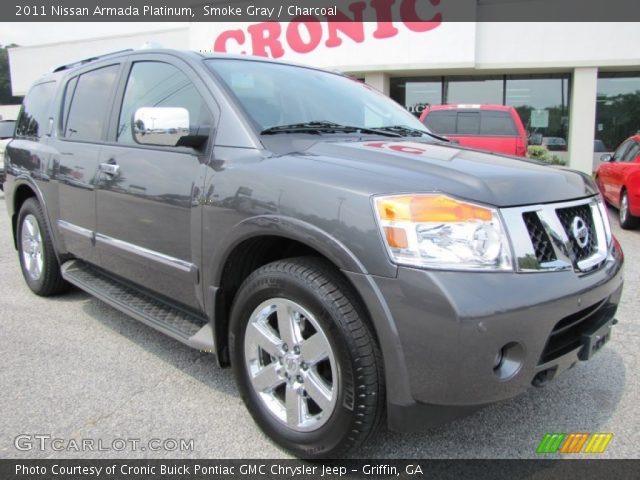 2011 Nissan Armada Platinum in Smoke Gray