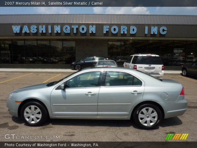 2007 Mercury Milan I4 in Satellite Silver Metallic