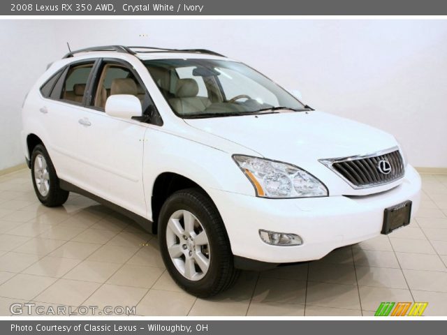 2008 Lexus RX 350 AWD in Crystal White