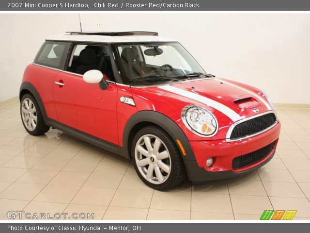 2007 Mini Cooper S Hardtop in Chili Red