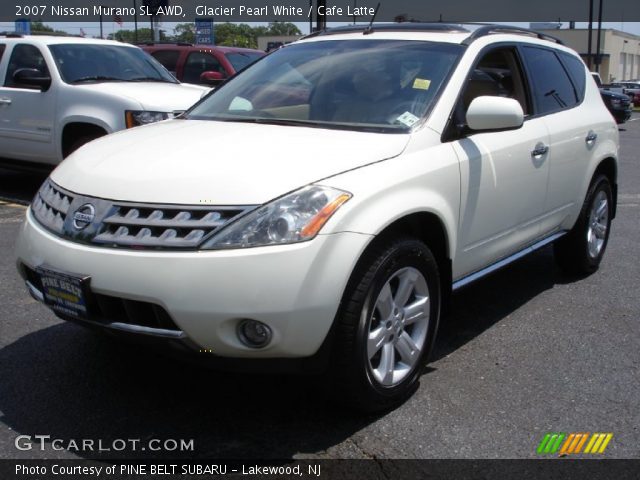 2007 Nissan Murano SL AWD in Glacier Pearl White