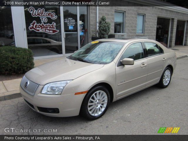 2008 Mercury Milan V6 Premier in Dune Pearl Metallic