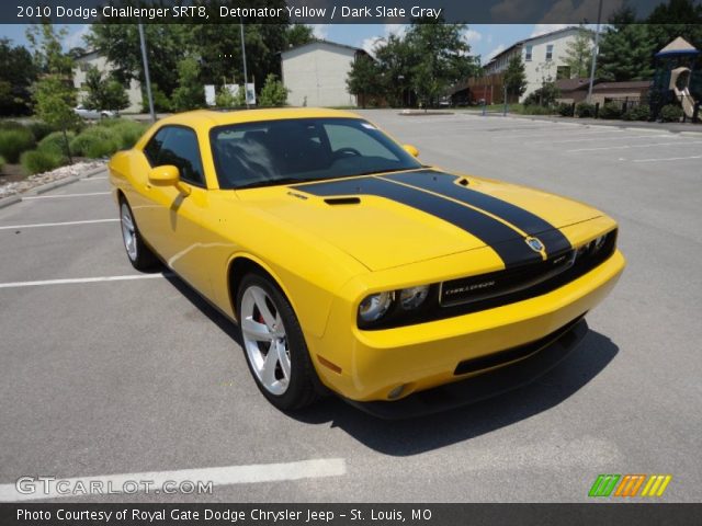 2010 Dodge Challenger SRT8 in Detonator Yellow