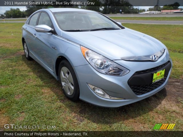 2011 Hyundai Sonata Hybrid in Blue Sky Metallic