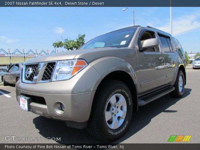 2007 Nissan Pathfinder SE 4x4 in Desert Stone
