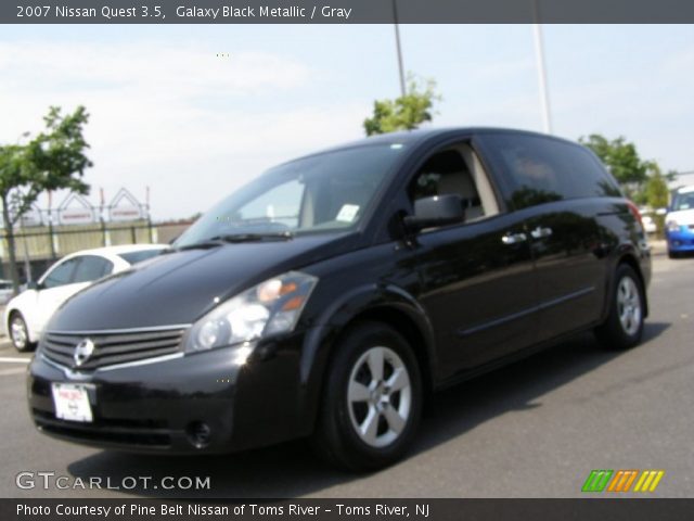 2007 Nissan Quest 3.5 in Galaxy Black Metallic