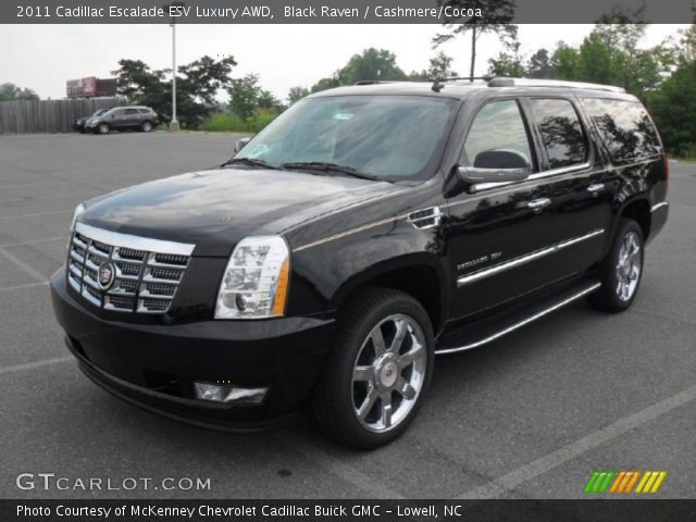 2011 Cadillac Escalade ESV Luxury AWD in Black Raven