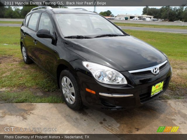 2011 Hyundai Elantra Touring GLS in Black Noir Pearl