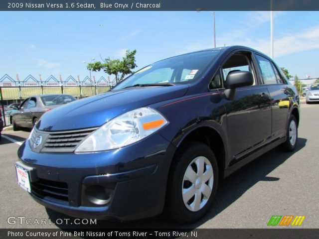 2009 Nissan Versa 1.6 Sedan in Blue Onyx
