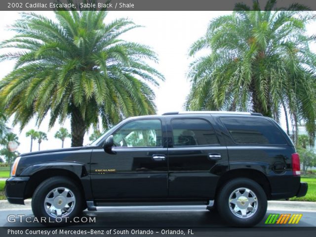 2002 Cadillac Escalade  in Sable Black