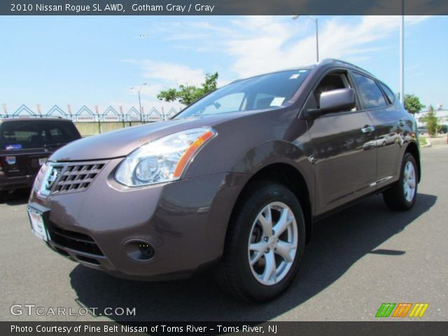 2010 Nissan Rogue SL AWD in Gotham Gray