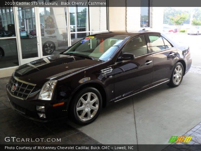 2010 Cadillac STS V6 Luxury in Black Cherry
