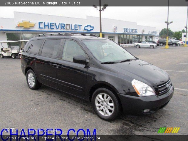 2006 Kia Sedona EX in Midnight Black
