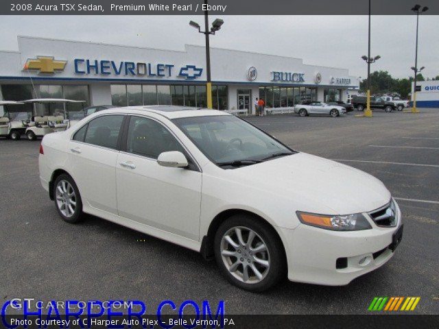 2008 Acura TSX Sedan in Premium White Pearl