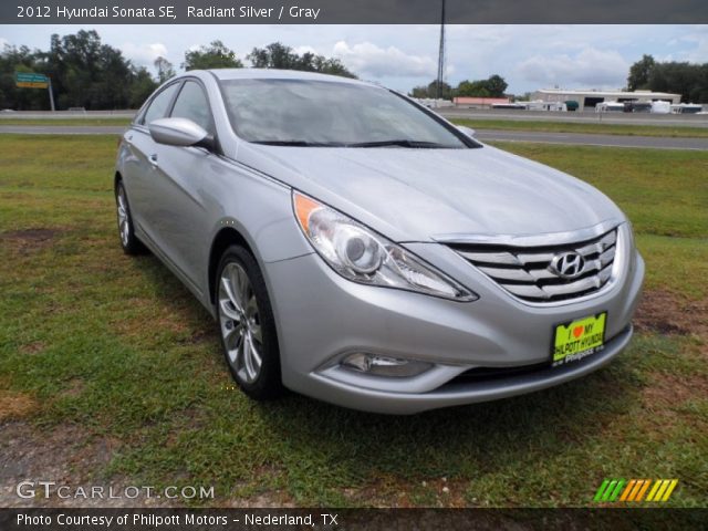 2012 Hyundai Sonata SE in Radiant Silver