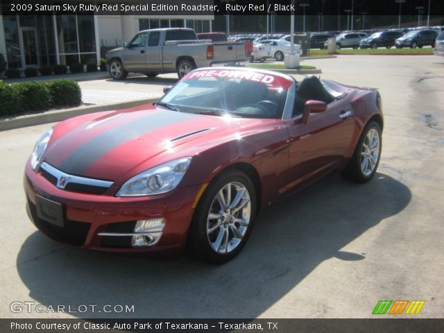 2009 Saturn Sky Ruby Red Special Edition Roadster in Ruby Red