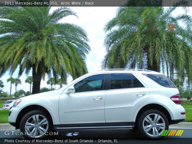 2011 Mercedes-Benz ML 350 in Arctic White