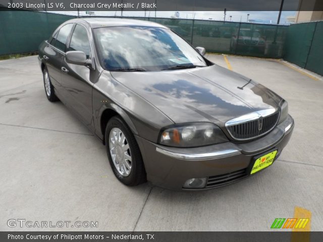 2003 Lincoln LS V6 in Charcoal Grey Metallic