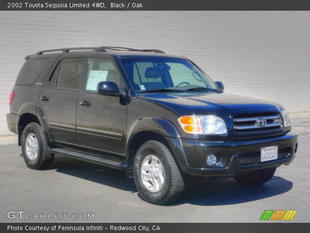 2002 Toyota Sequoia Limited 4WD in Black