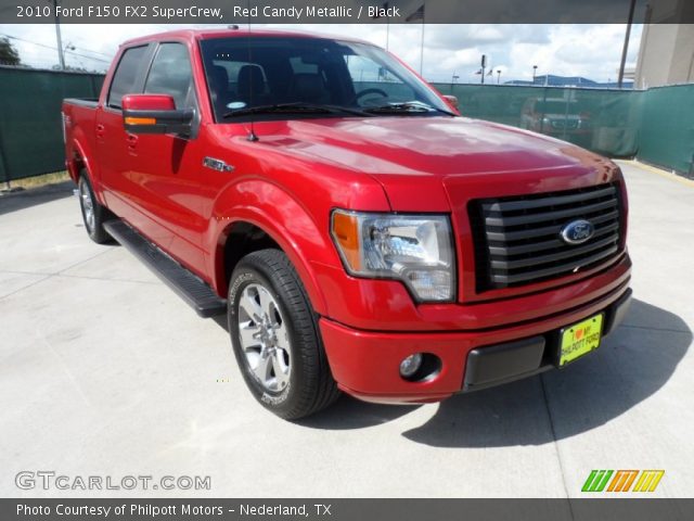 2010 Ford F150 FX2 SuperCrew in Red Candy Metallic