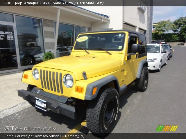 2006 Jeep Wrangler X 4x4 in Solar Yellow