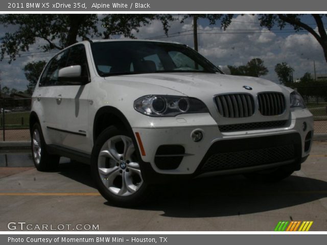 2011 BMW X5 xDrive 35d in Alpine White