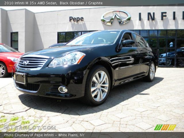 2010 Infiniti M 35x AWD Sedan in Black Obsidian