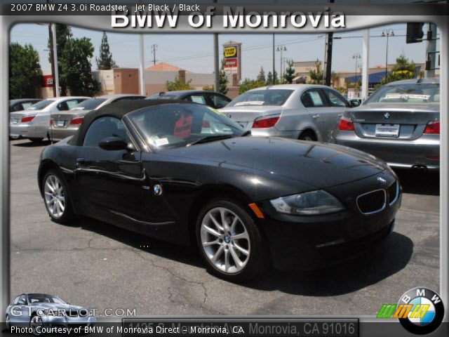 2007 BMW Z4 3.0i Roadster in Jet Black