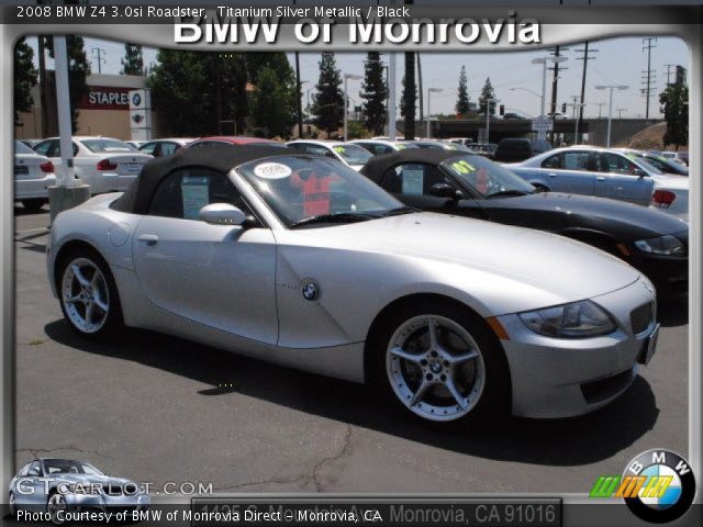 2008 BMW Z4 3.0si Roadster in Titanium Silver Metallic