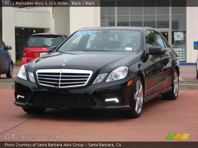 2011 Mercedes-Benz E 350 Sedan in Black