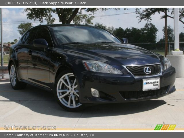 2007 Lexus IS 250 in Black Sapphire Pearl