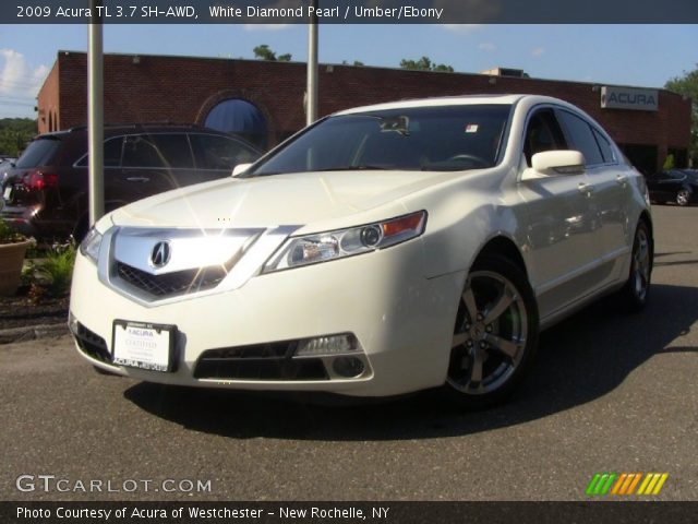 2009 Acura TL 3.7 SH-AWD in White Diamond Pearl