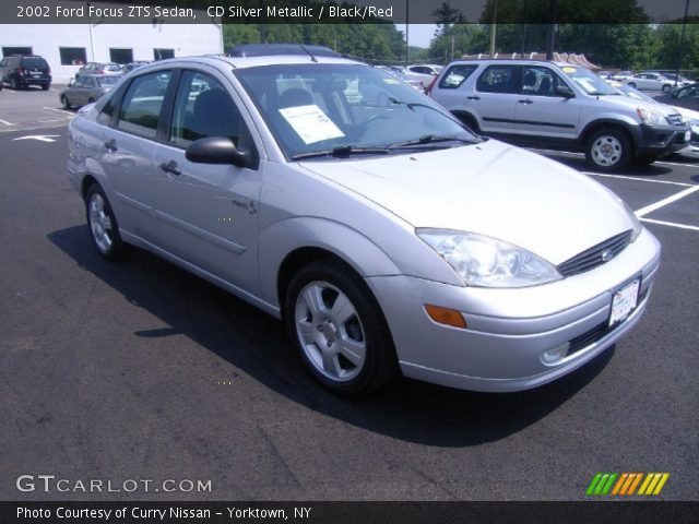 2002 Ford Focus ZTS Sedan in CD Silver Metallic