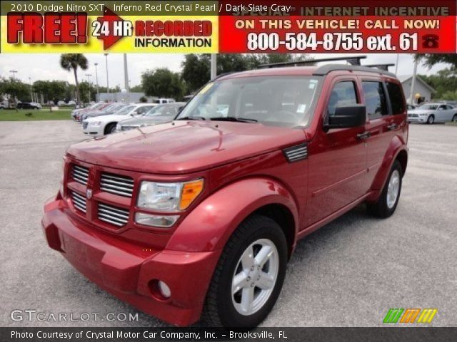 2010 Dodge Nitro SXT in Inferno Red Crystal Pearl